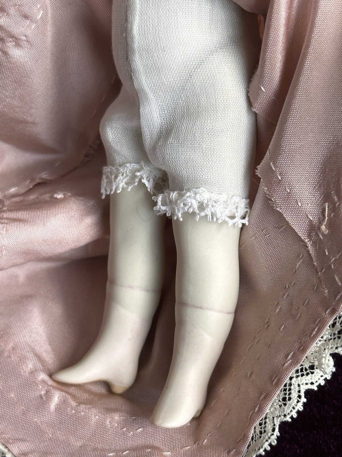 All Porcelain Cathy Hansen Reproduction of Antique French Mignonette Doll