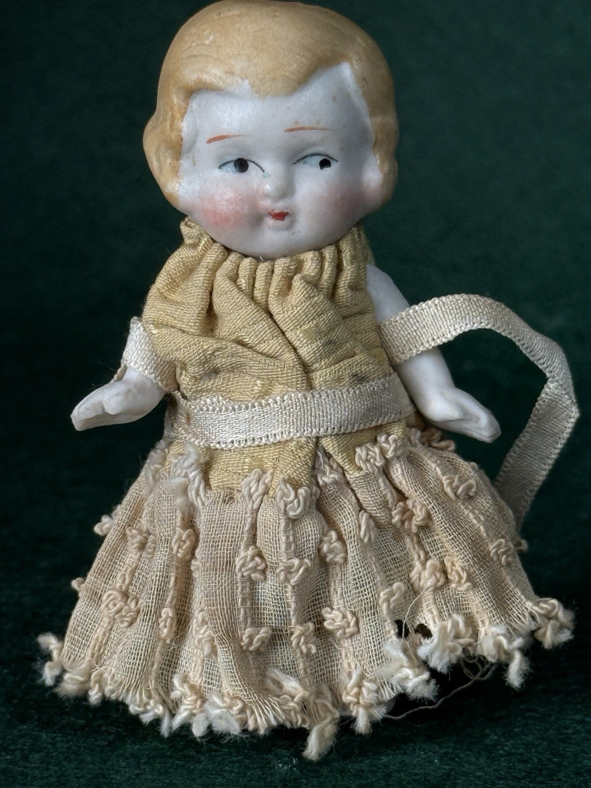 Lot Of 5 Vintage Japan Bisque Frozen Charlotte Baby Dolls