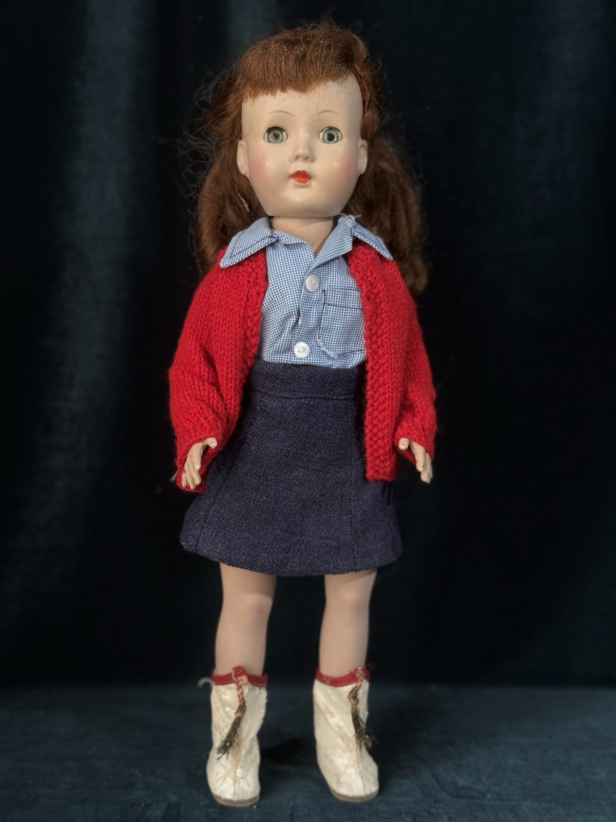 Lot Of 5 Vintage Effanbee Composition and Plastic Dolls For Project/Repair