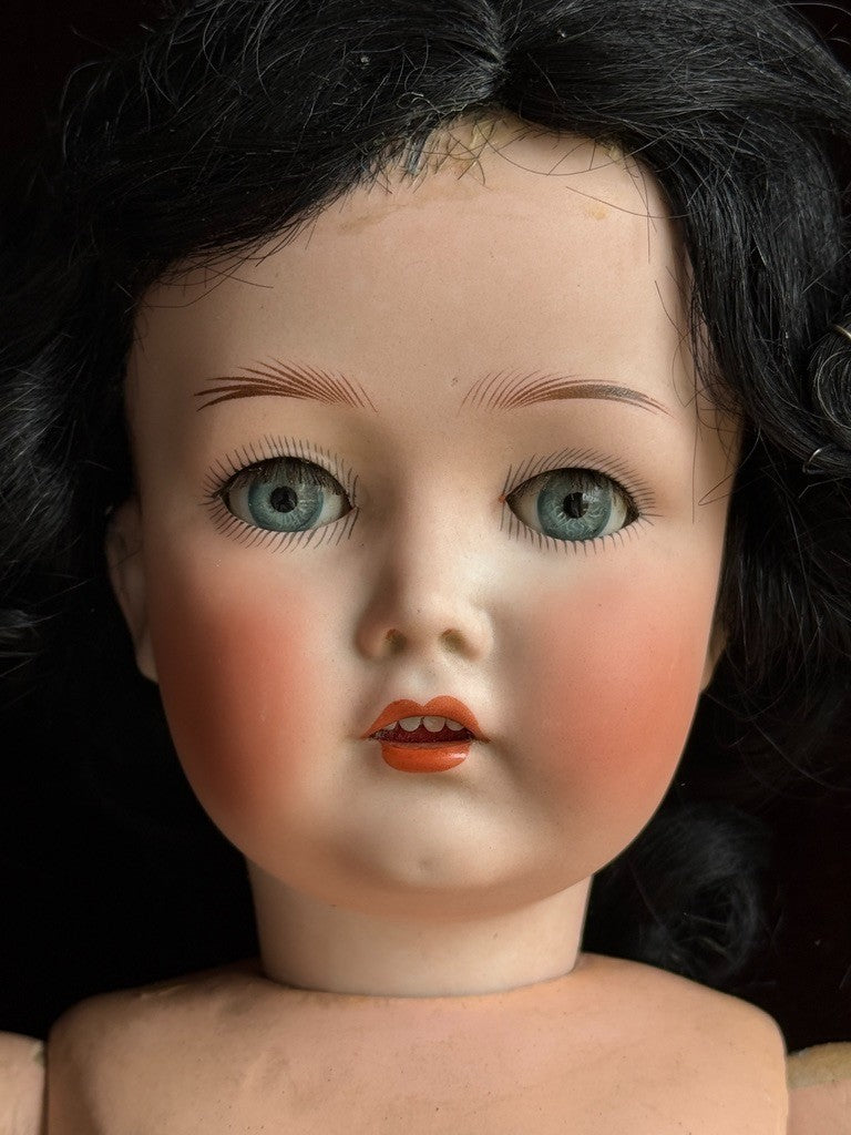 Antique German 22” Cuno Otto Dressel Mein Liebling Mold Bisque Head Doll