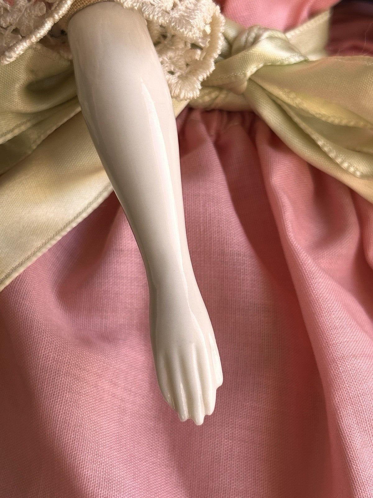 Vintage 13” Reproduction of Antique German Lydia China Head Doll