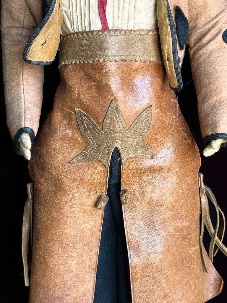 Rare Vintage Spanish TAF Talleres Arte Fuste Cowboy/Gaucho Lenci Style Felt Doll