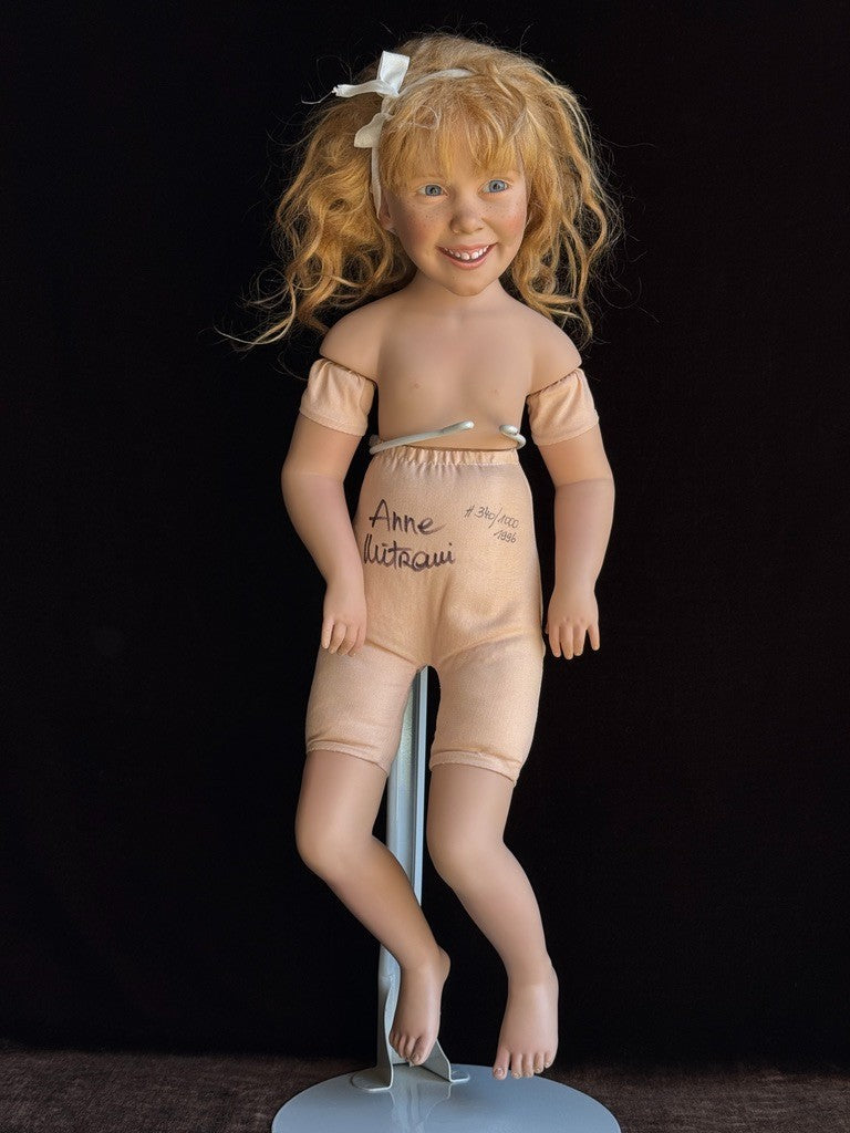 Rare Vinyl 22” Anne Mitrani Zoe Doll For Gotz 1996 LE 1000 SIGNED