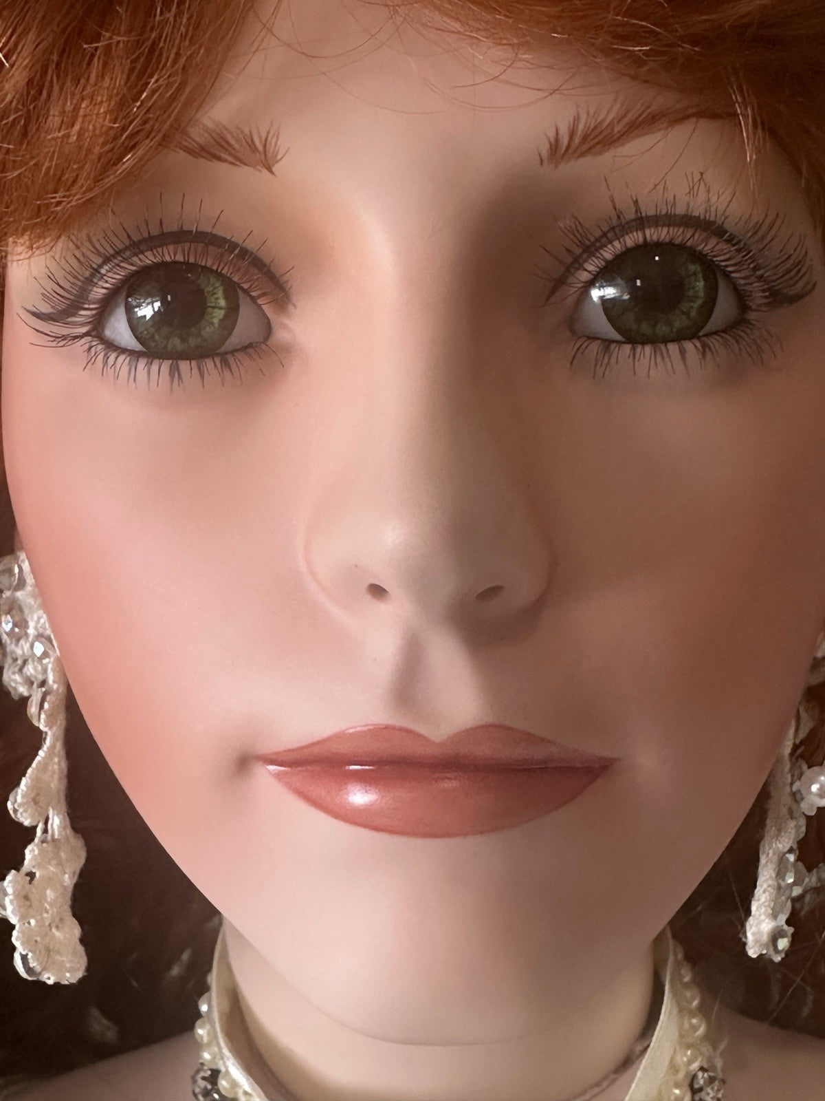 Collectible Large 42” Porcelain Doll “Sage ” by Rustie LE 2000 COA/Stand/Tag