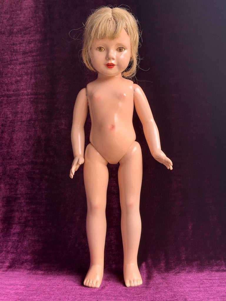 Large Vintage American 21” Composition Dewees Cochran Anne Shirley Effanbee Doll