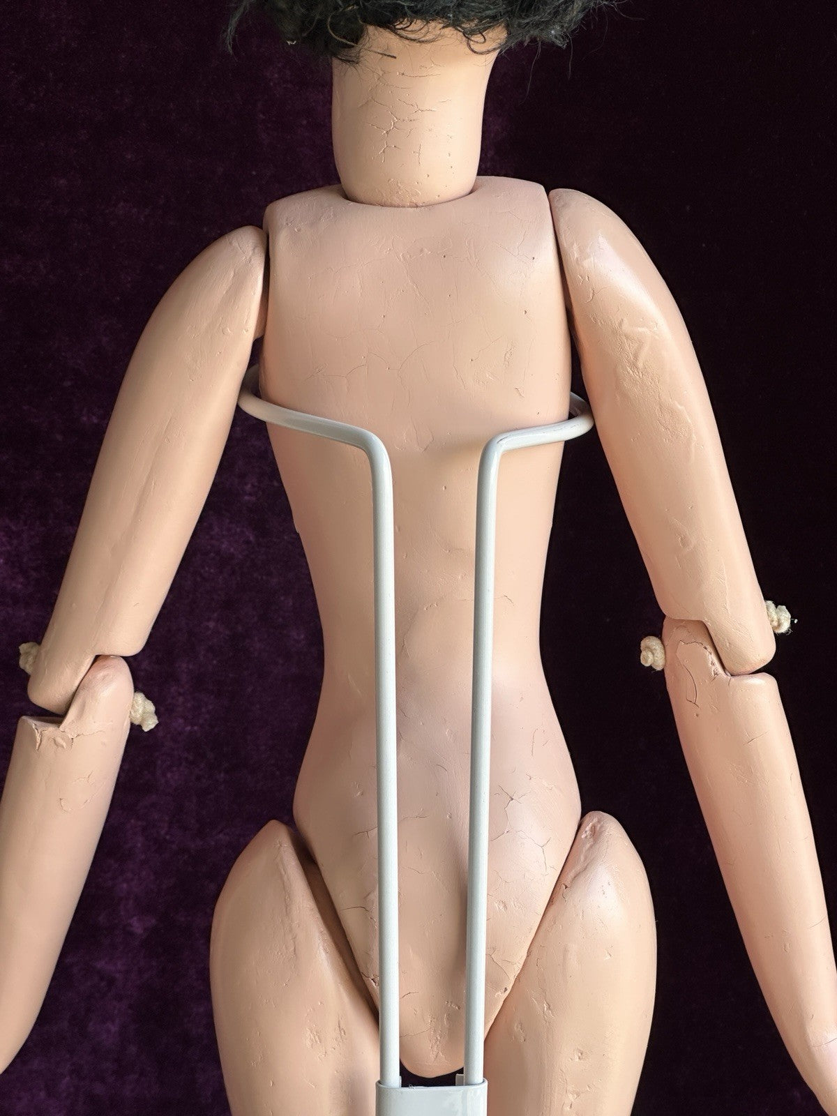 Antique American Cubeb Smoker Mutual Novelty Boudoir Composition Flapper Doll