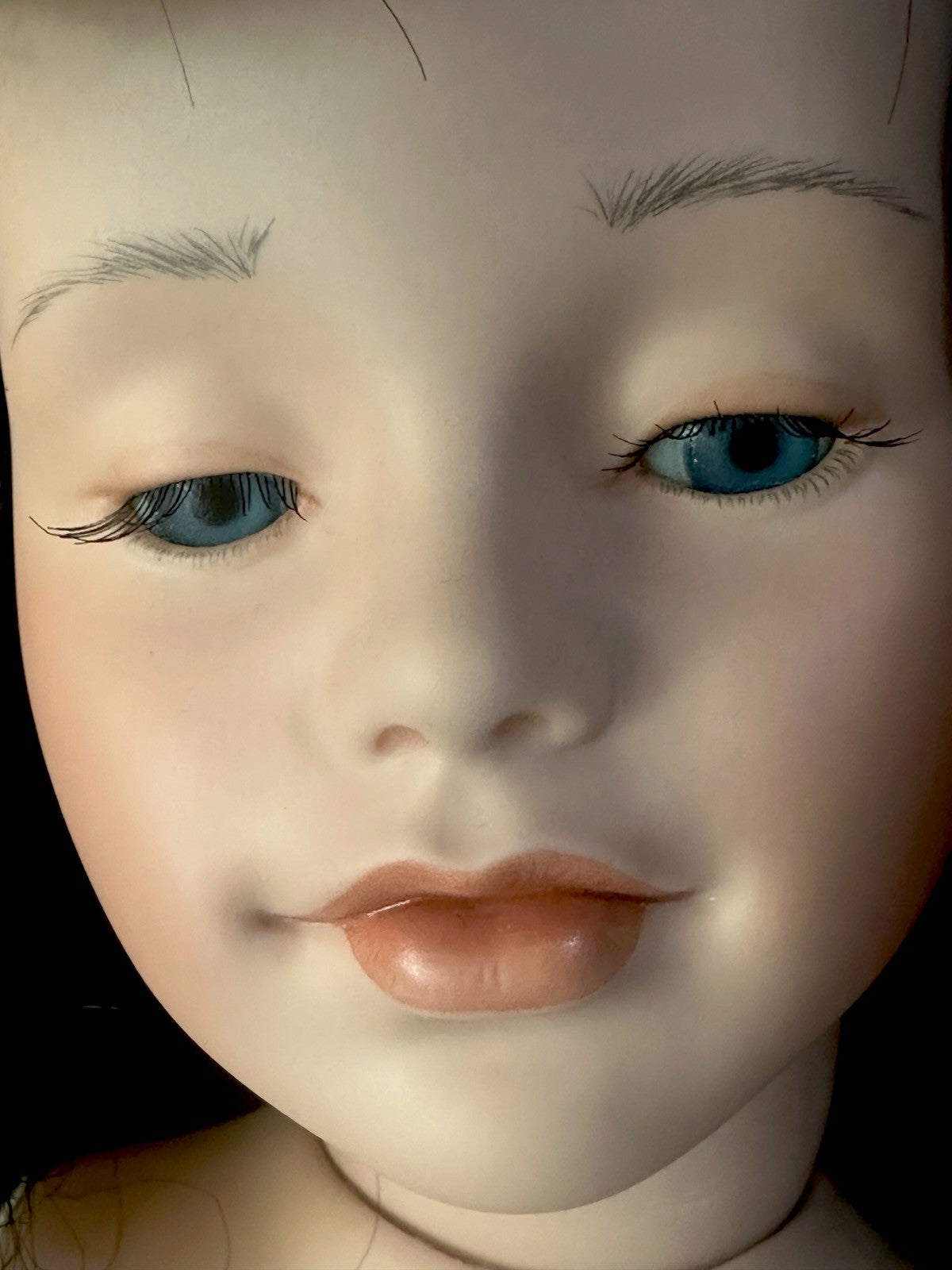 Collectable Elke’s Original Porcelain 25” Doll “Alicia” Box/COA/Book LE 250