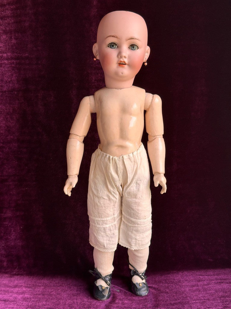 Rare Antique German  21" Franz Schmidt 53 Bisque Head Doll