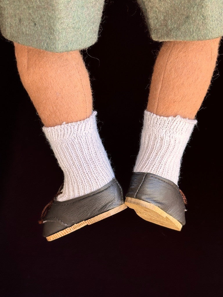 Collectible 18" Maggie lacono David Felt Cloth Boy Doll LE 25