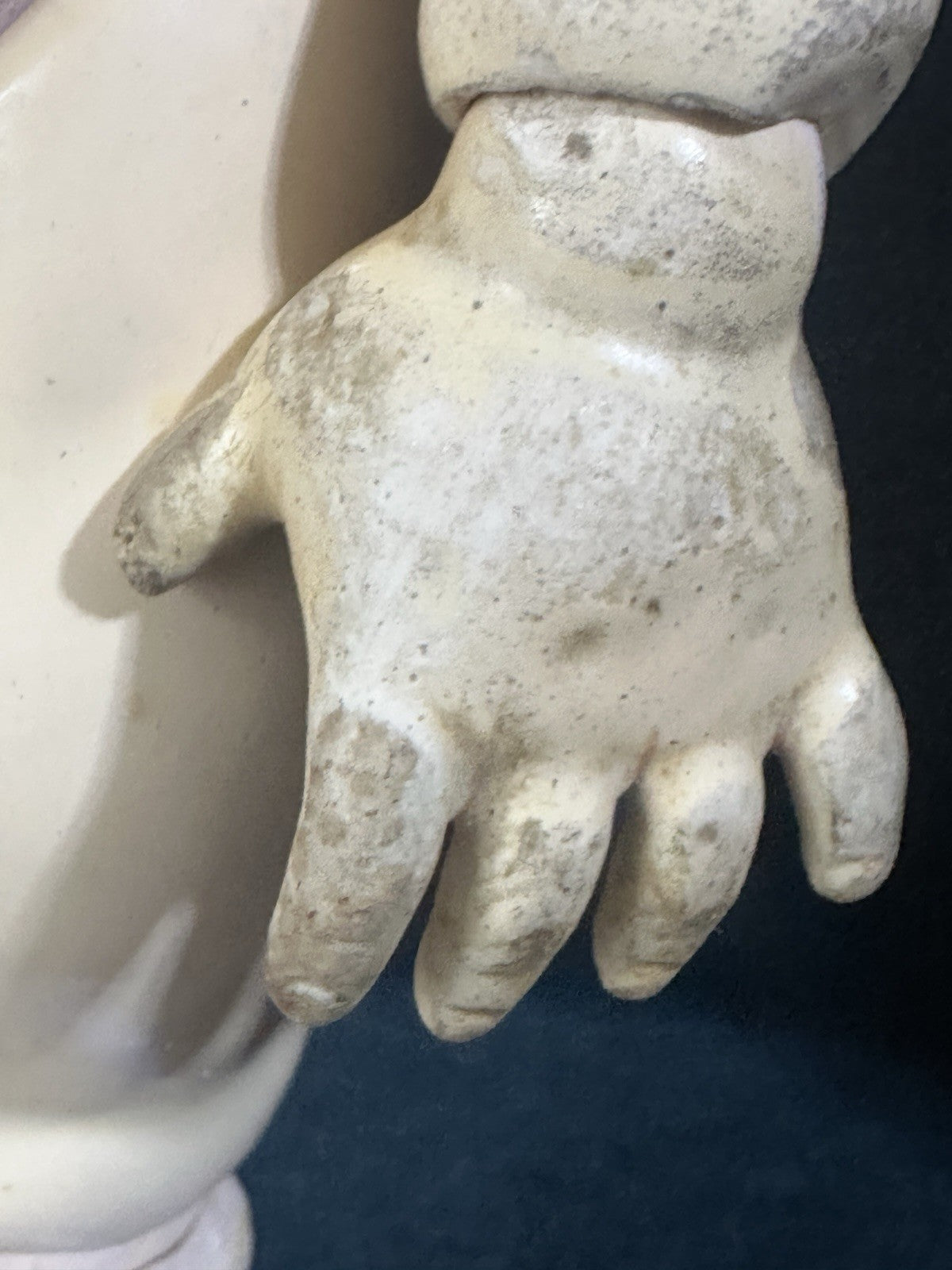 Antique German Kammer & Reinhardt Simon Halbig 16” Toddler Doll Bisque Head