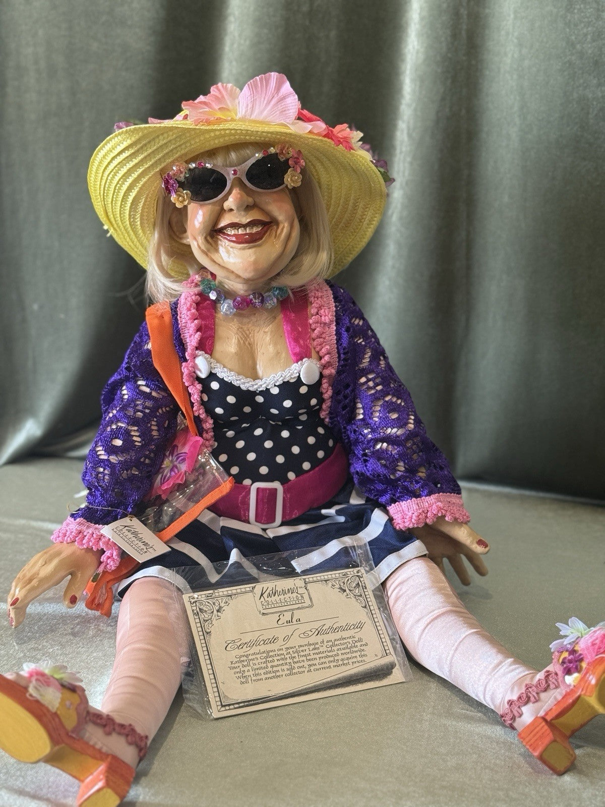MIB Collectible Wayne Kleski Katherine’s Collection Beach EULA 30” Doll Box/COA