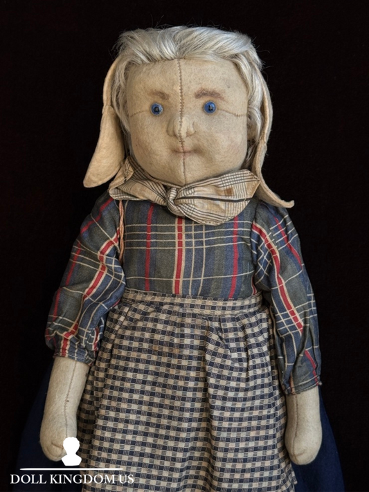 Rare Antique German 18.5” All Original Steiff Dutch Girl Doll with Tags