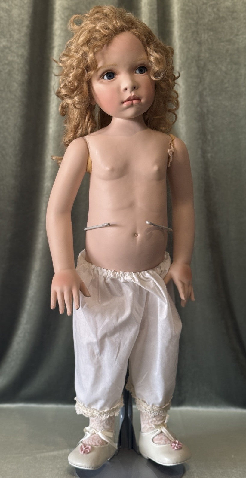 Porcelain 31” Doll “Christlyn” by Pamela Erff LE 200 Tag For Masterpiece Gallery