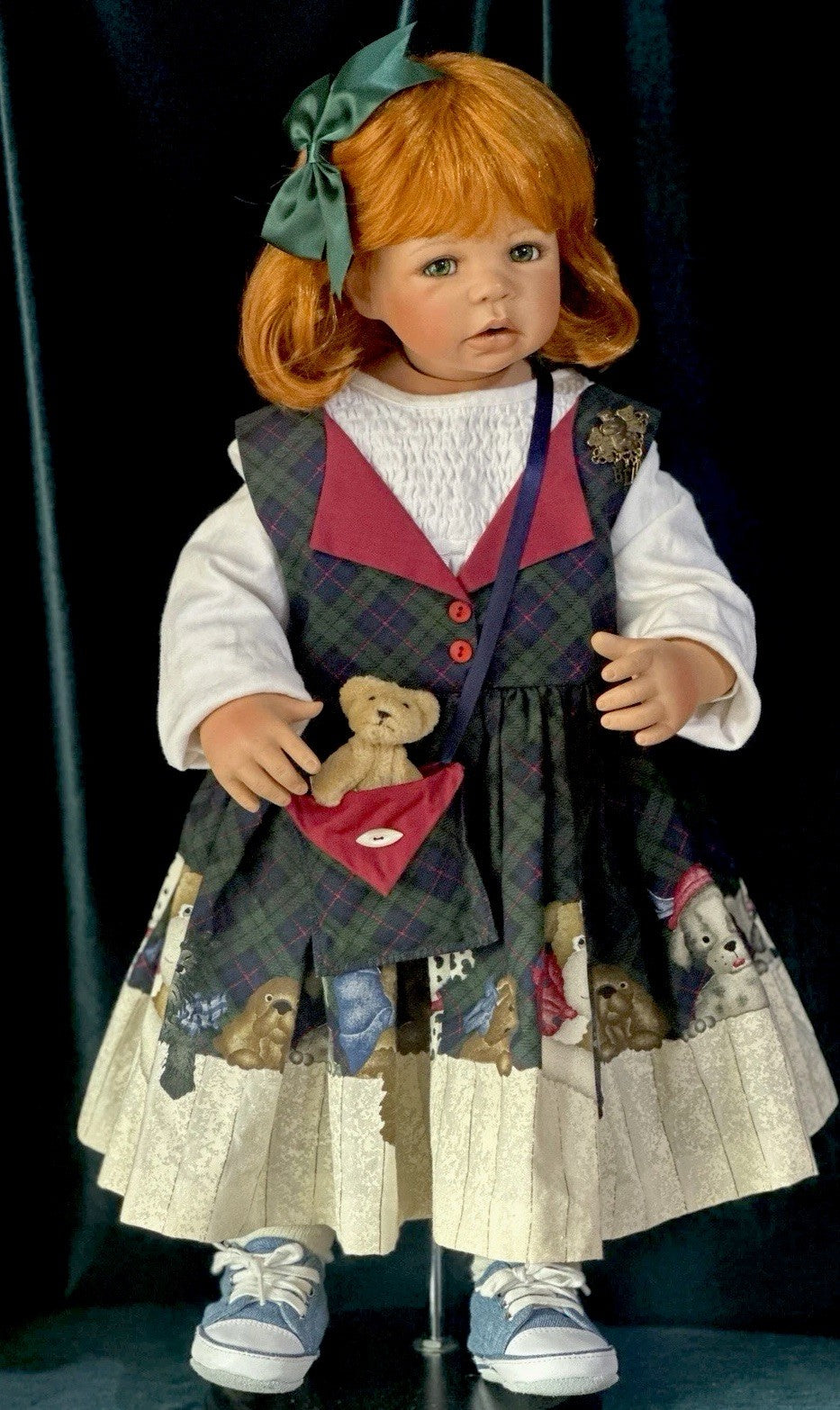 Artist Doll “Stop And Smell The Roses” Monika Levenig LE 500 Tag/COA Redressed