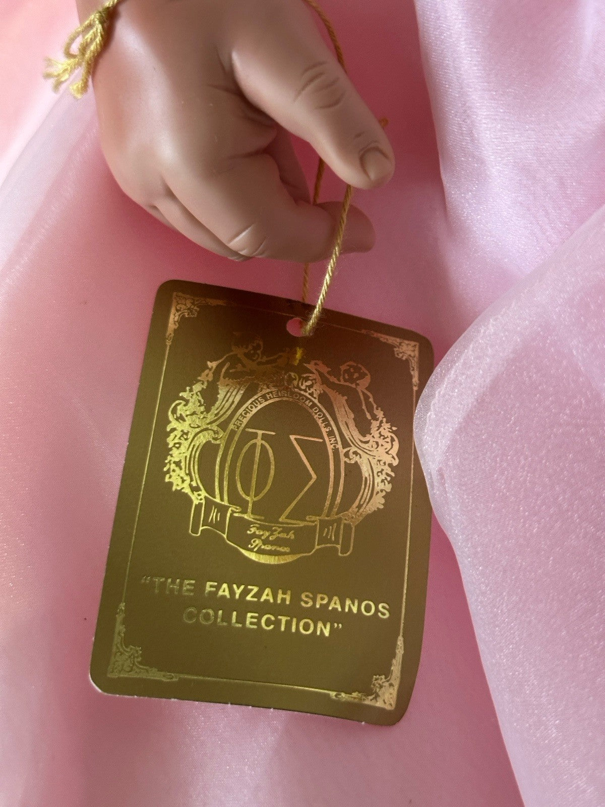 Vinyl 26” Doll “With A Kiss, Will You Be My Prince?” Fayzah Spanos Box/Tag/COA