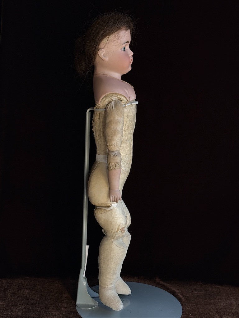 Antique German 26” Kestner Alphabet Series Bisque Shoulder Turned Head Doll