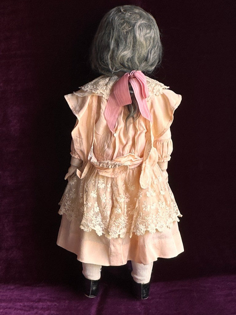 Rare Antique German  21" Franz Schmidt 53 Bisque Head Doll