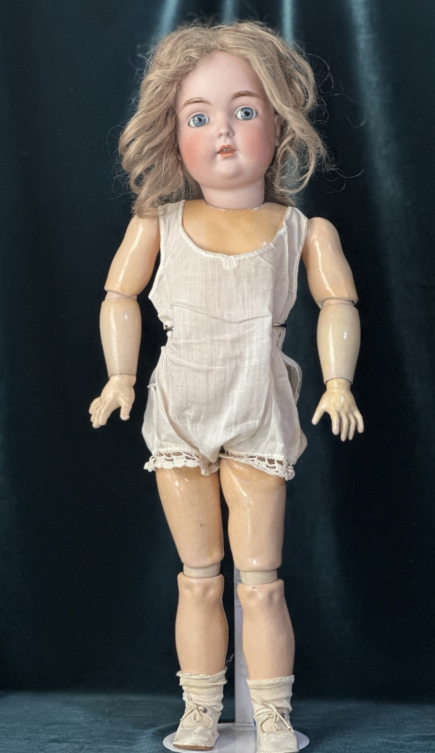Antique JDK Kestner Mold 171 21” Doll Bisque Head Stamped Composition Body