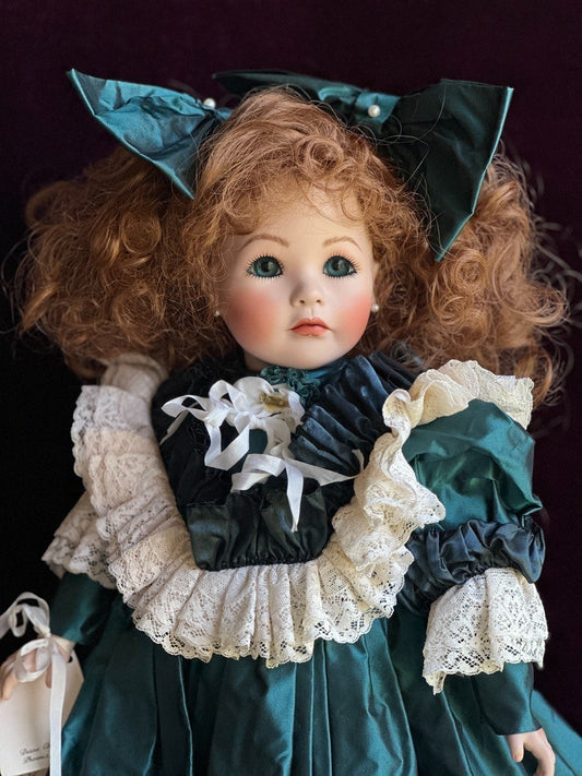 Collectible 22" Porcelain/Composition Doll by Diane Christensen Doll LE 100