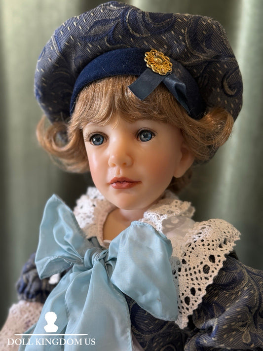 Artist Collectible Resin “Little Boy Blue” 32” Doll by Jane Bradbury LE 600
