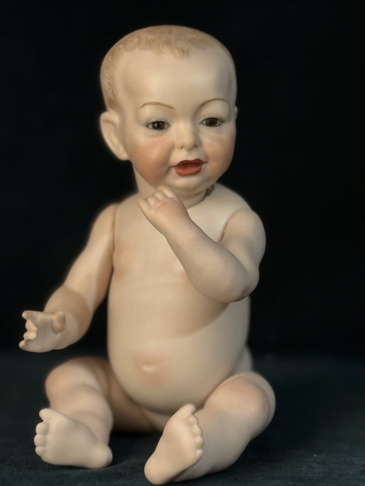 Reproduction Of Antique Kammer & Reinhardt Kaiser Character Porcelain 9” Doll