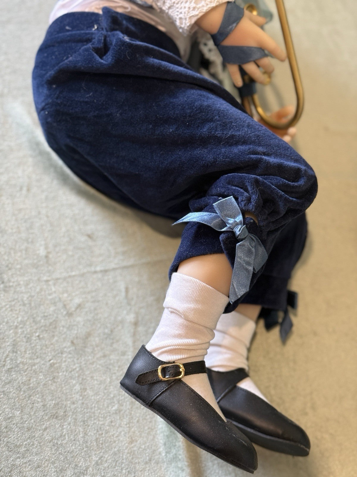 Artist Collectible Resin “Little Boy Blue” 32” Doll by Jane Bradbury LE 600