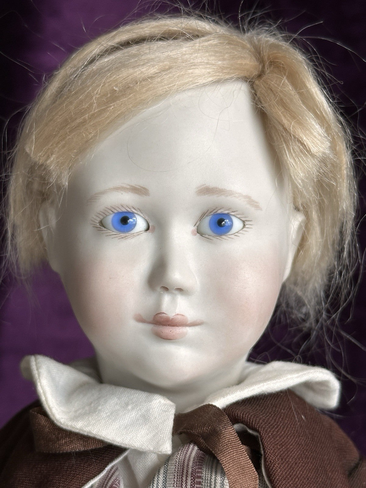 2 Rare Vintage All Porcelain Dolls by Lynne & Michael Roche James & Emma LE 25