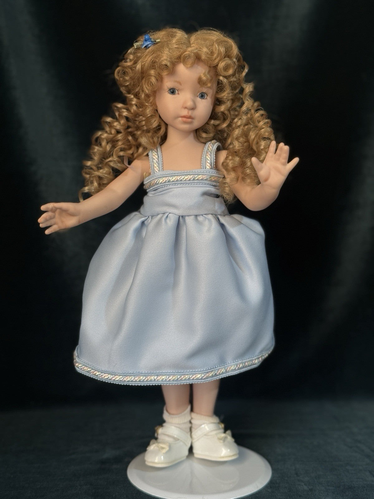 Porcelain 12” Doll “Michelle” By Dianna Effner Expressions Molds