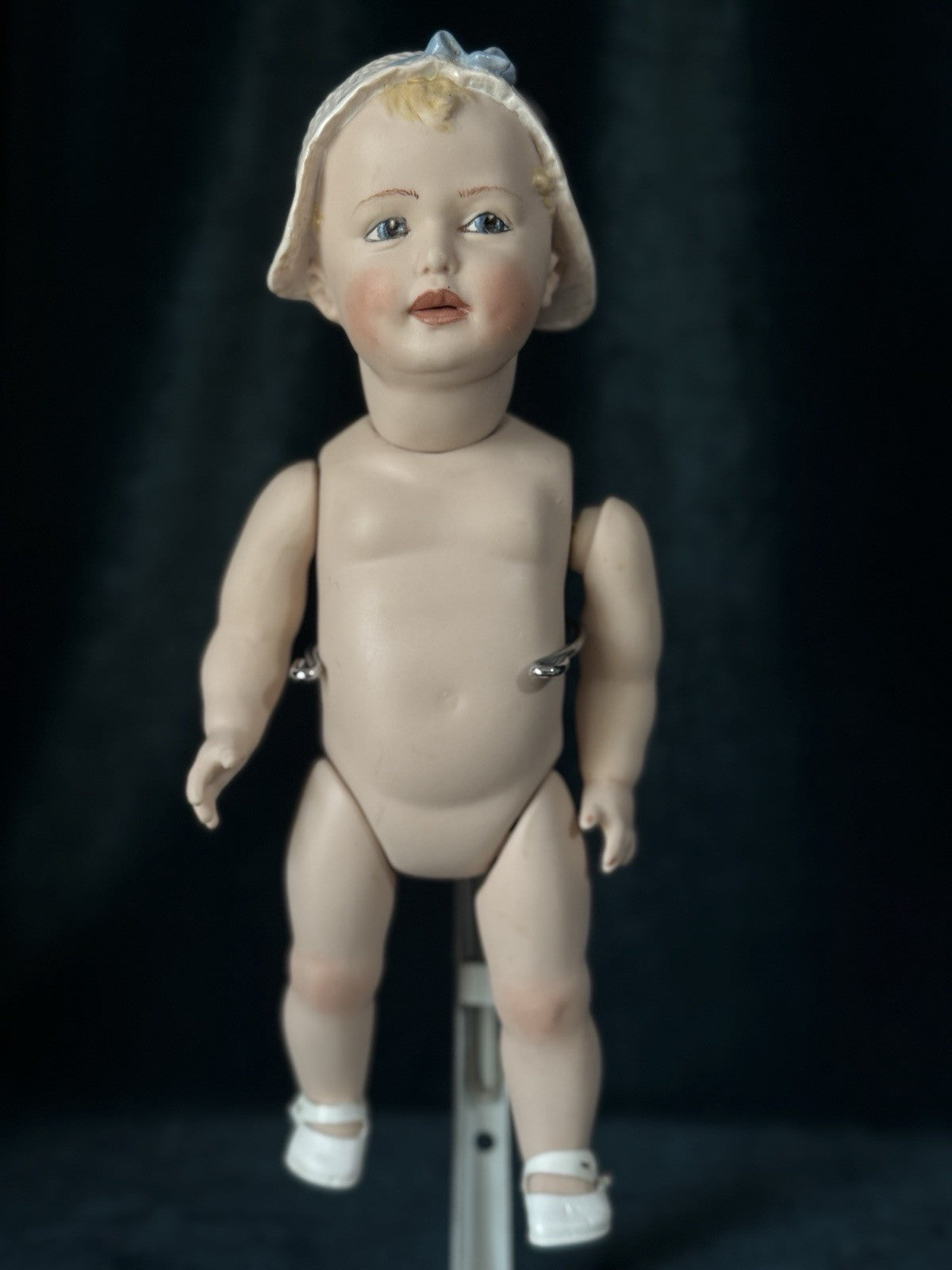 Lot Of 4 Artist Reproduction 10”, 11”, 12” and 13” Porcelain Dolls