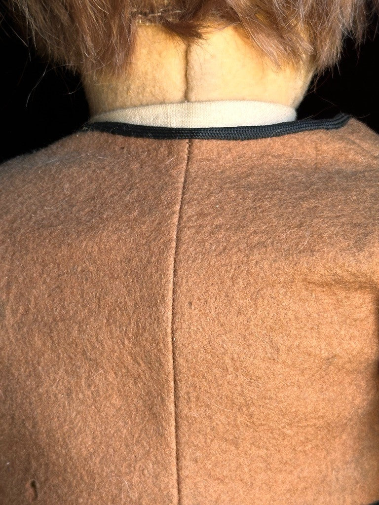 Rare Vintage Spanish TAF Talleres Arte Fuste Cowboy/Gaucho Lenci Style Felt Doll