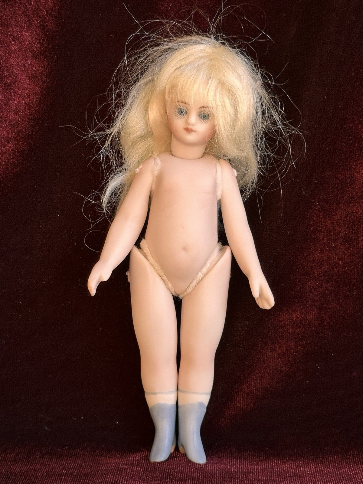 Darlene Lane Porcelain 5.5” Reproduction of Antique French Mignonette Doll