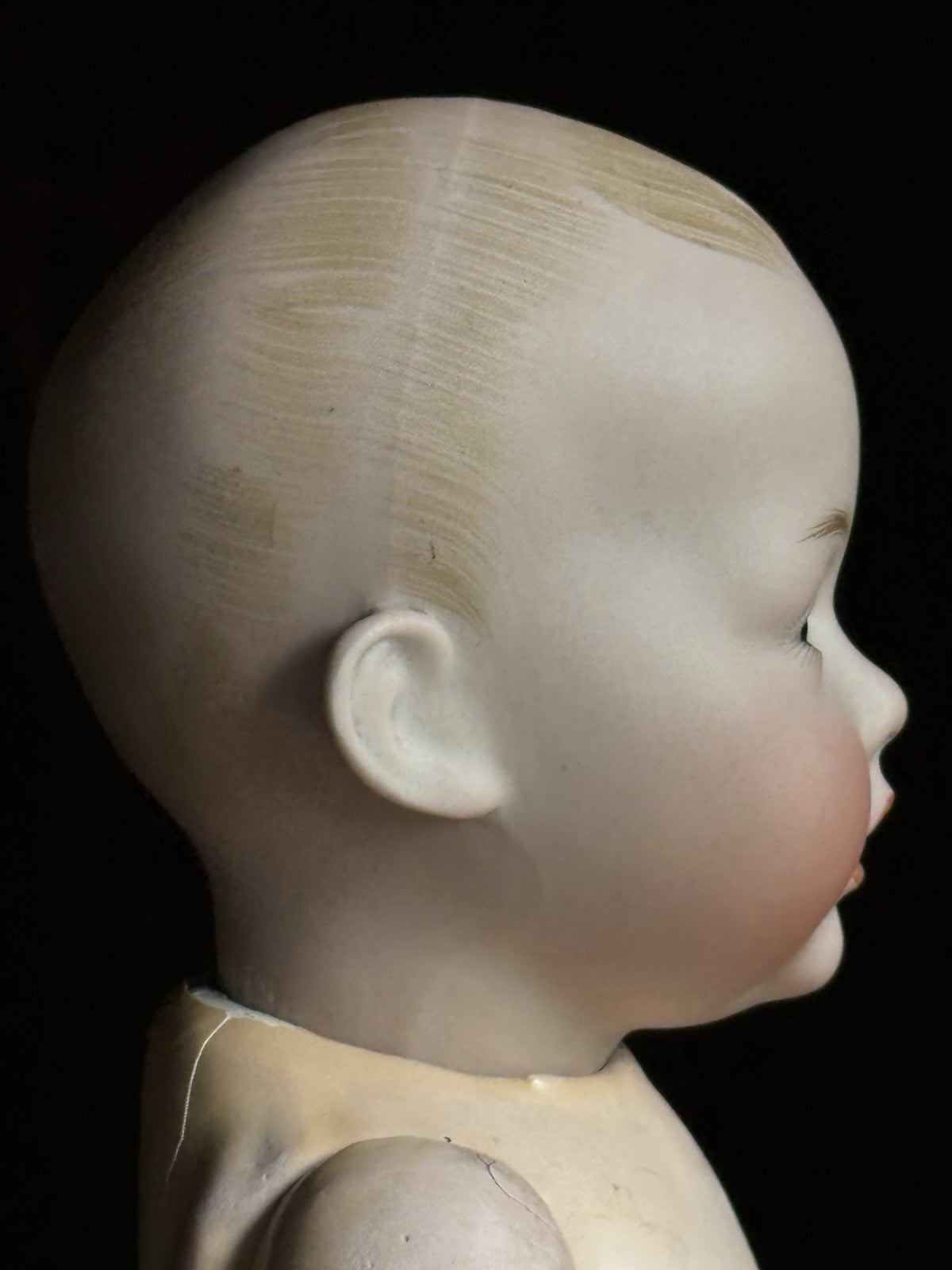 Antique German 12” Kestner JDK Hilda Bisque Head Baby Doll