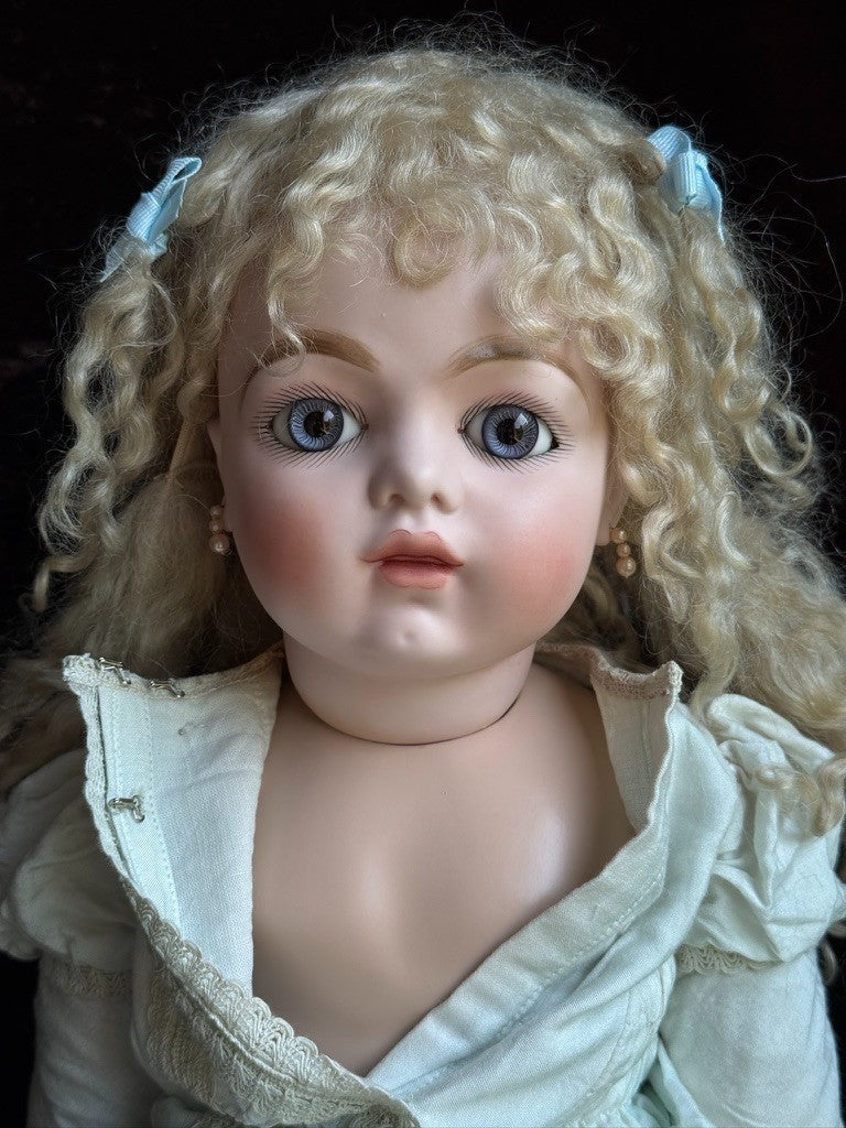 Colleen Phillips Porcelain Compo 26” Repro of Antique French Bru Jne Doll