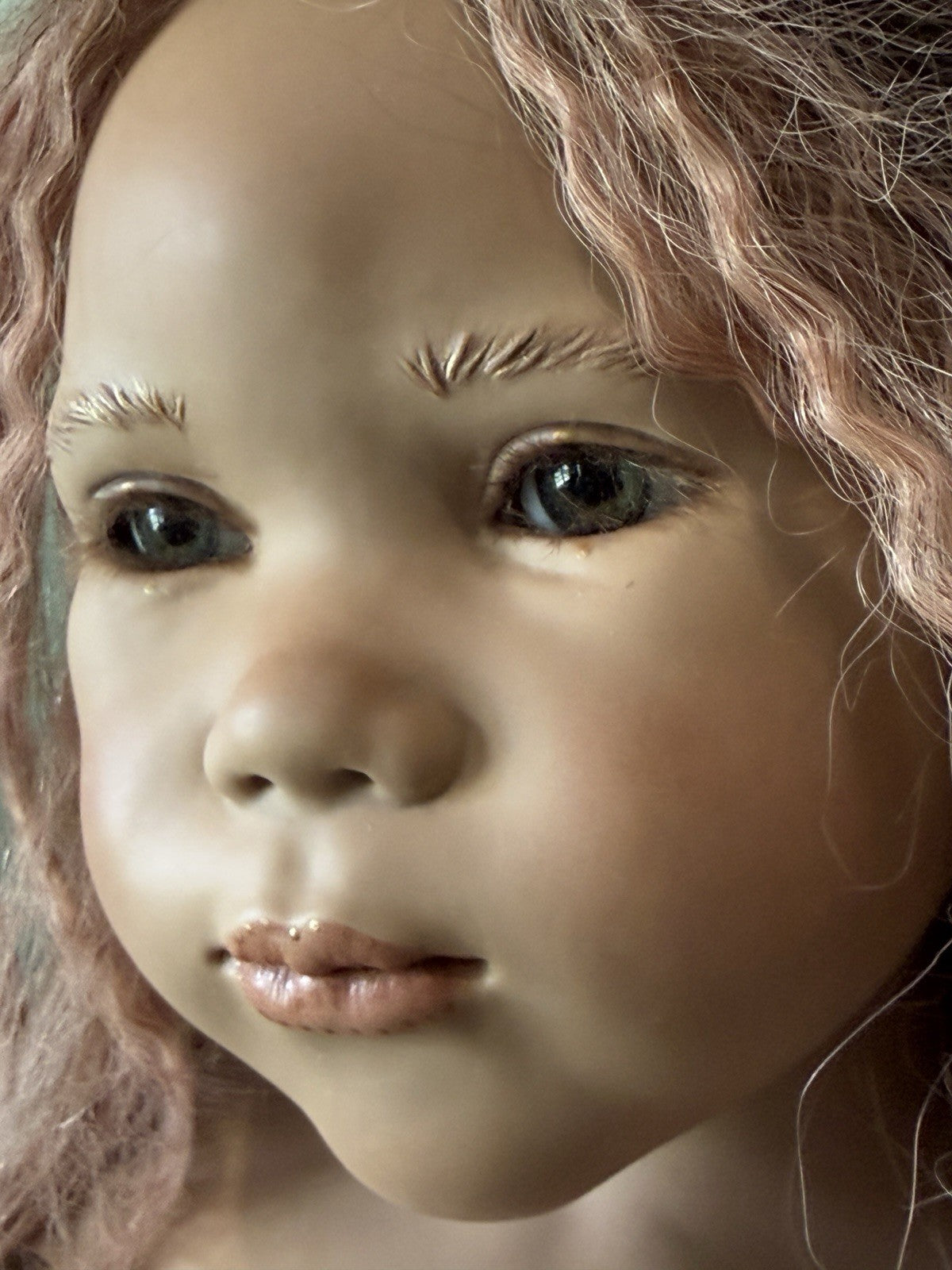 Vinyl Annette Himstedt 35” Doll “Tulani” LE 377 Atlantis Collection 2006
