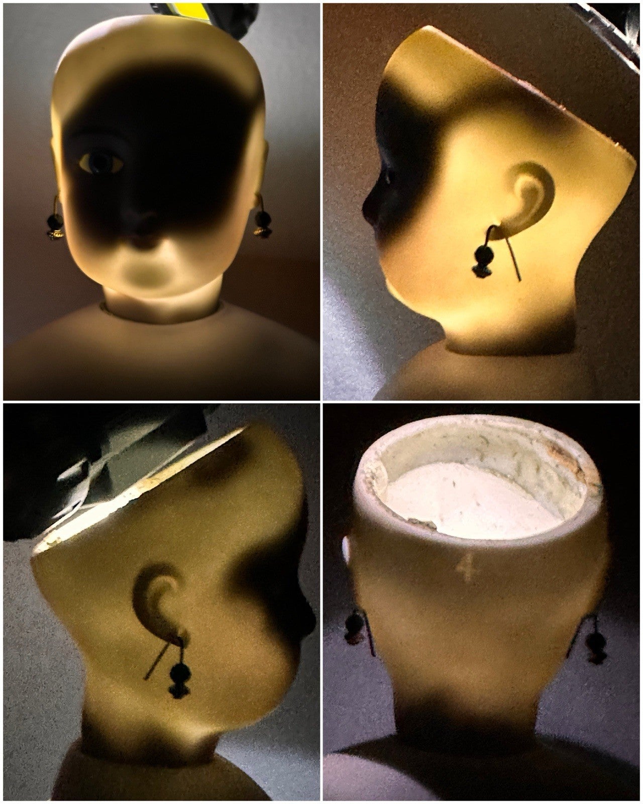 Antique French 18” Francis Gaultier Bisque Head Fashion Bebe Doll with Extras