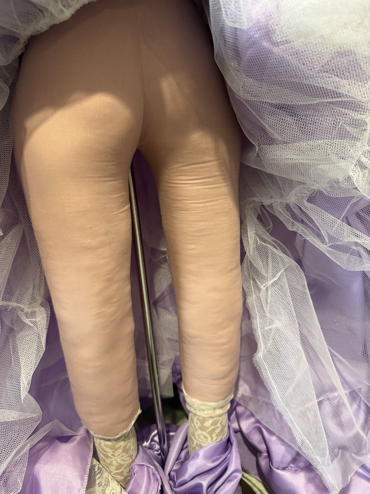 Collectible Large 42” Porcelain Doll “Sterling ” by Rustie LE 1000 COA/Stand/Tag