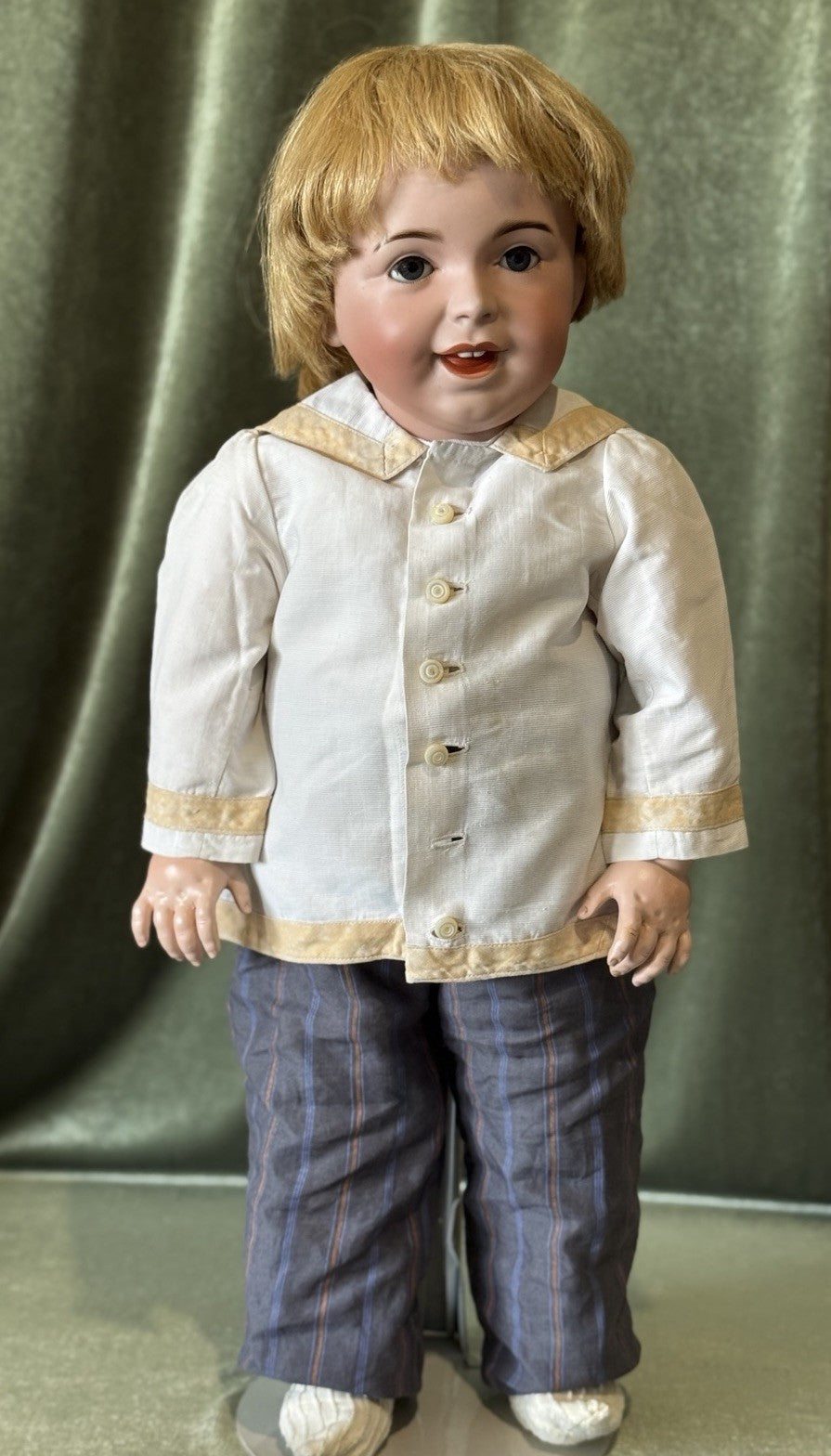 LARGE 26” French SFBJ 236 Laughing Jumeau Character Bisque Toddler Doll