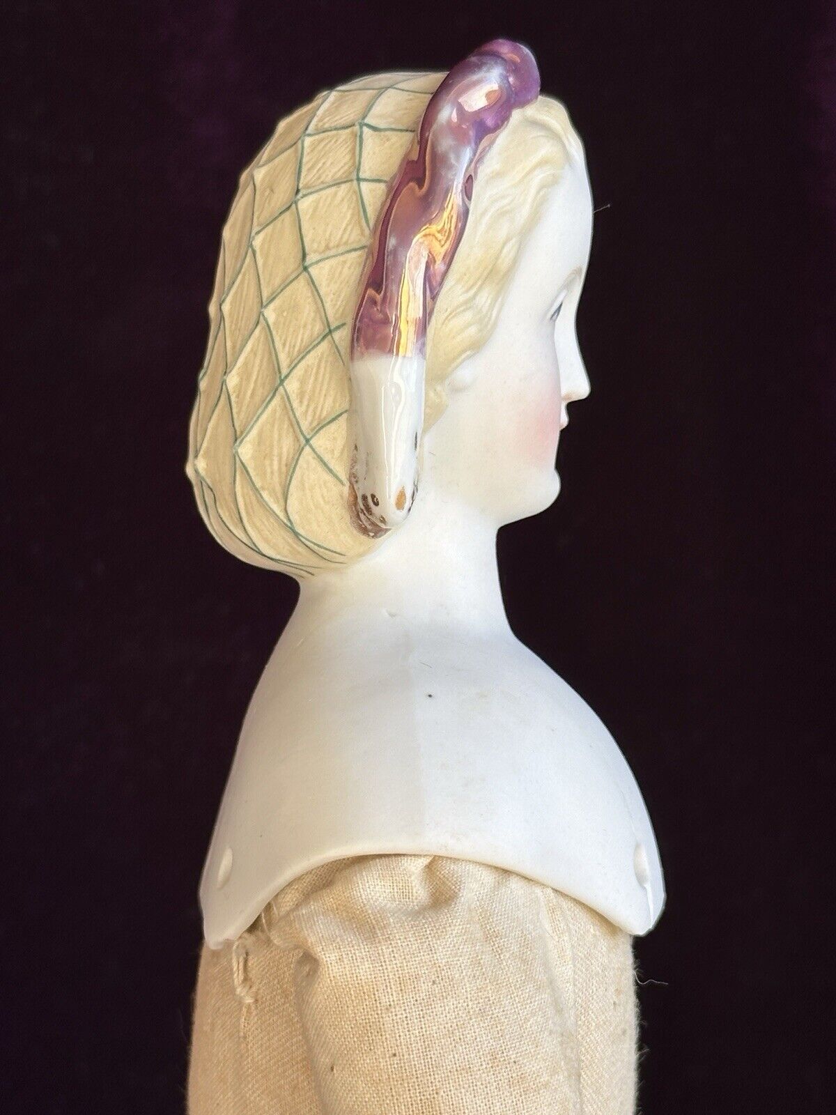 Rare Antique German 14.5” Alt Beck Gottschalck Empress Eugenie Parian China Doll