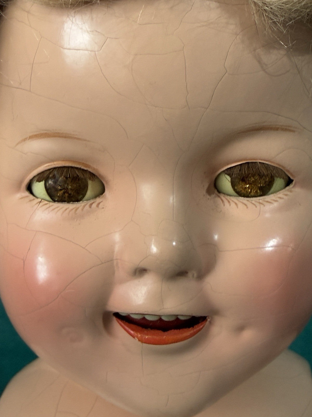 All Original Antique 1930’s Composition 21” Shirley Temple Doll by Ideal Company