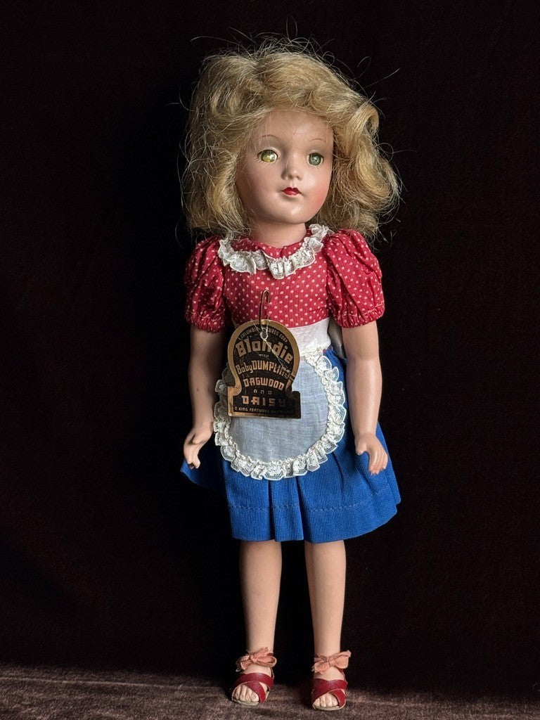 Vintage American Blondie Baby Dumpling Comic Character Dolls by Knickerbocker