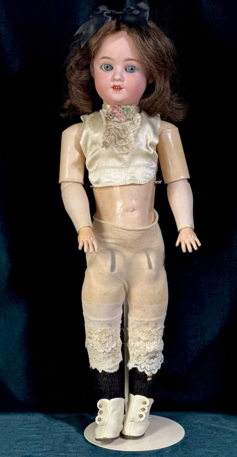 Antique German Shoenau & Hoffmeister Mold 5300 Bisque Head 23” Doll