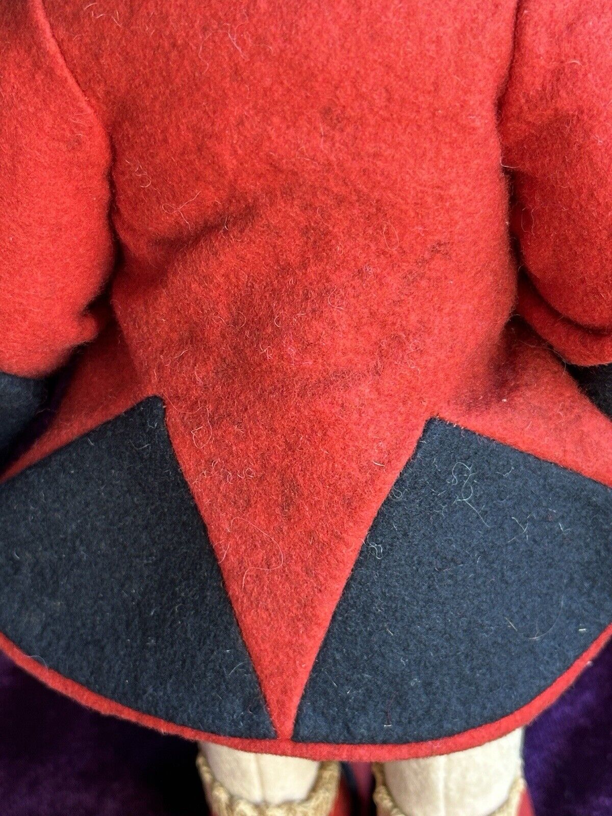 Vintage Italian All Original 12” Lenci 111 Series Felt Cloth Doll
