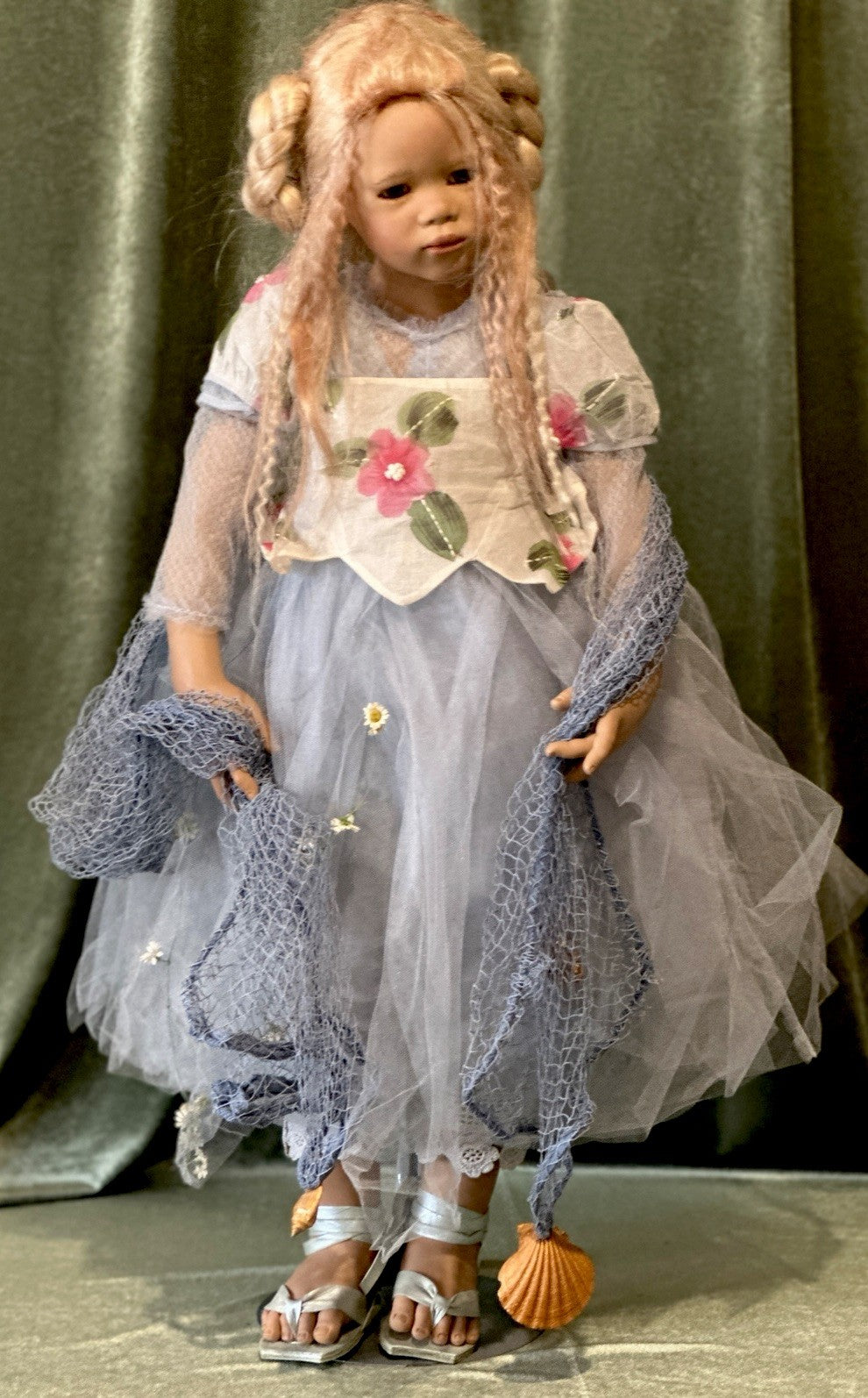 Collectible Annette Himstedt Vinyl 33 1/2” Doll “Nandini” Atlantis Series LE 277