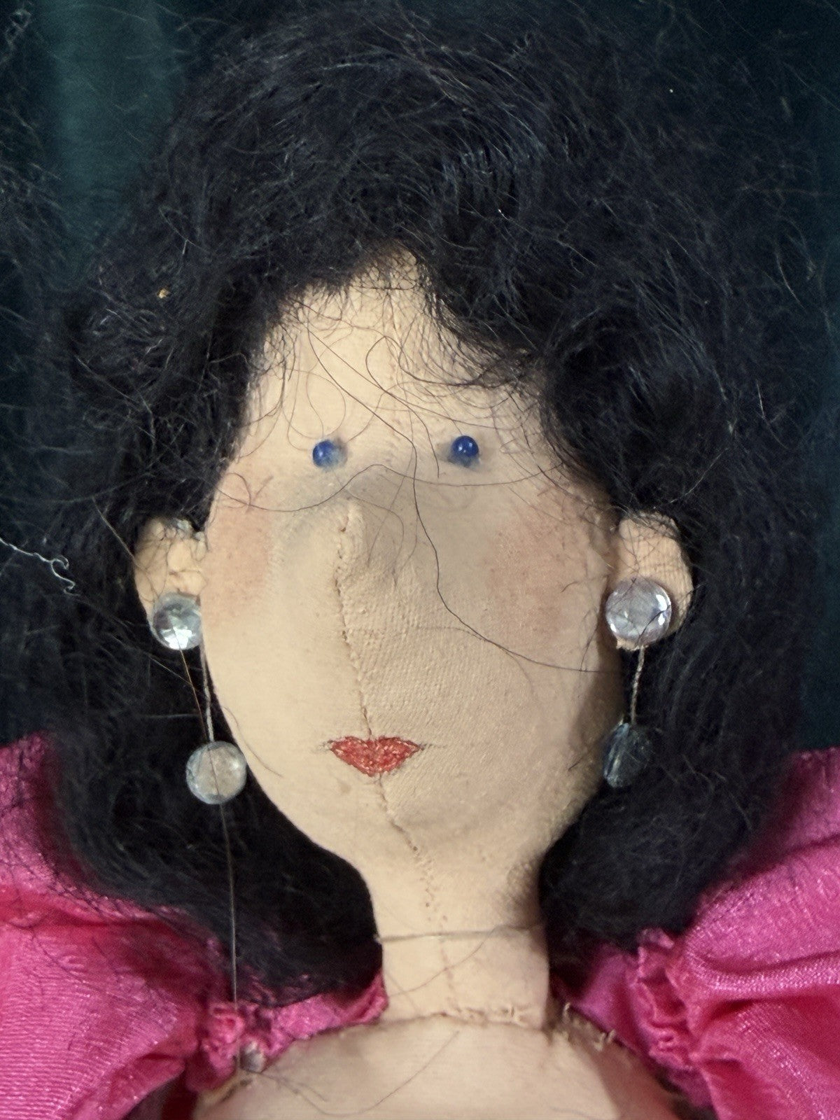 Lot Of 8 Artist Collectible Whimsical Cloth Dolls