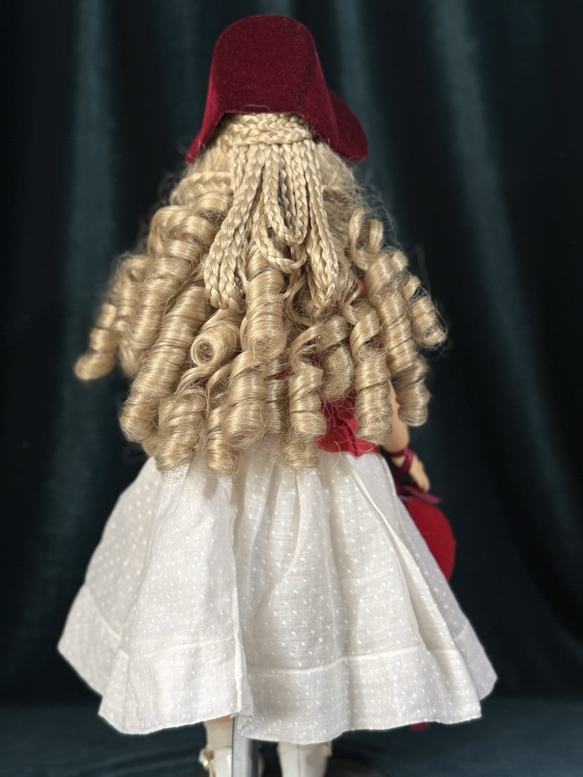 Artist Reproduction of Antique French Albert Marque 17” Doll Porcelain Head