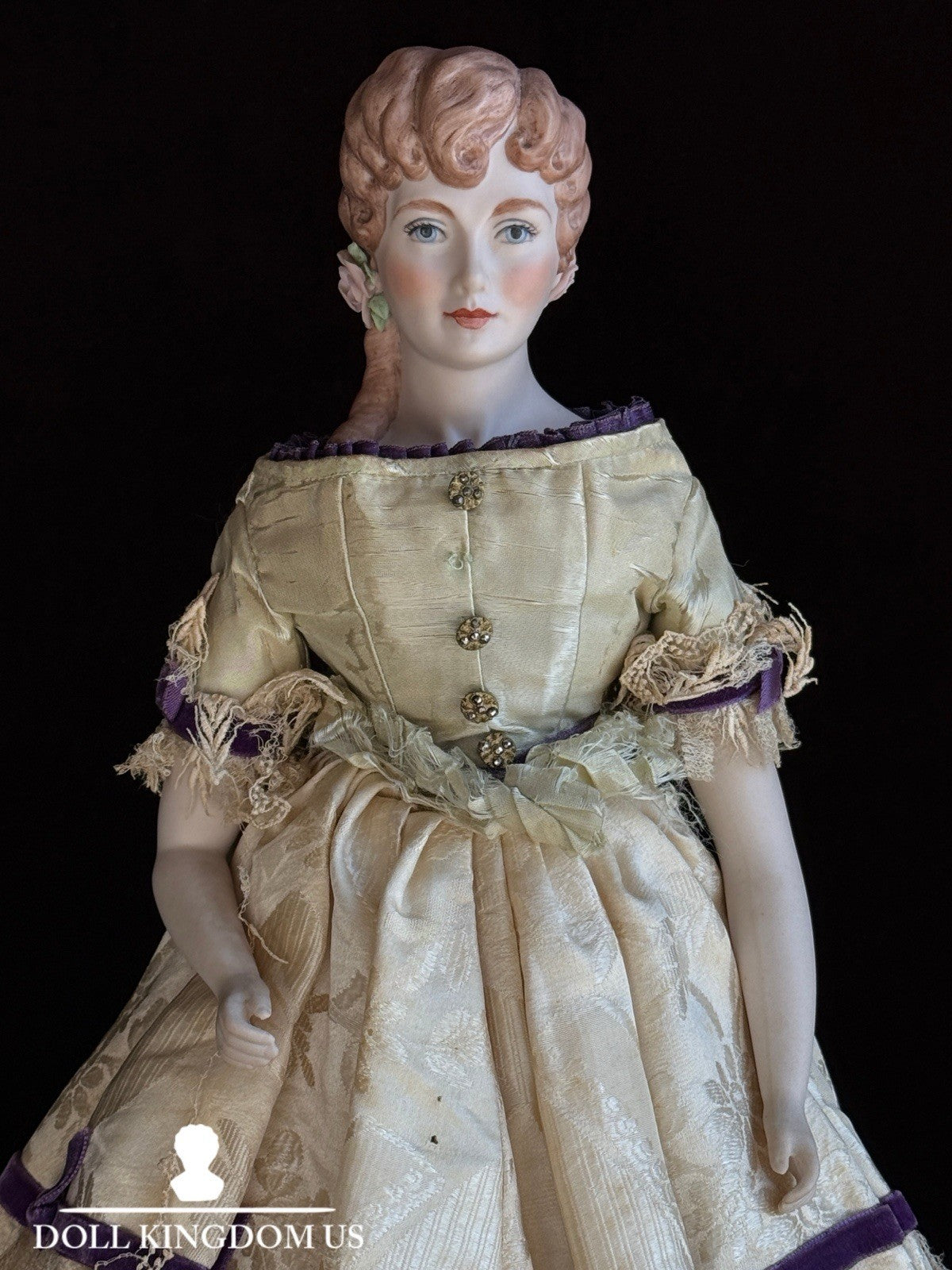 Vintage 1962 Porcelain 17.5” NIADA  Artist Fawn Zeller “Angela” Doll