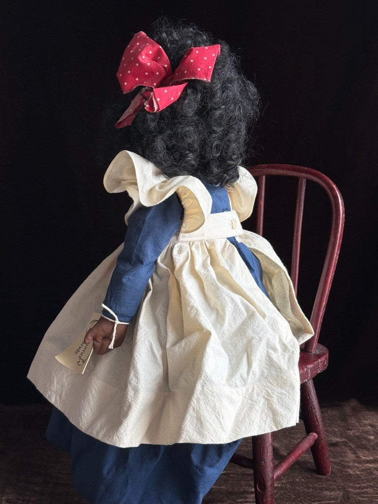 Vintage 22” Janie Bennett Janada Autumn Friends African American Girl Doll