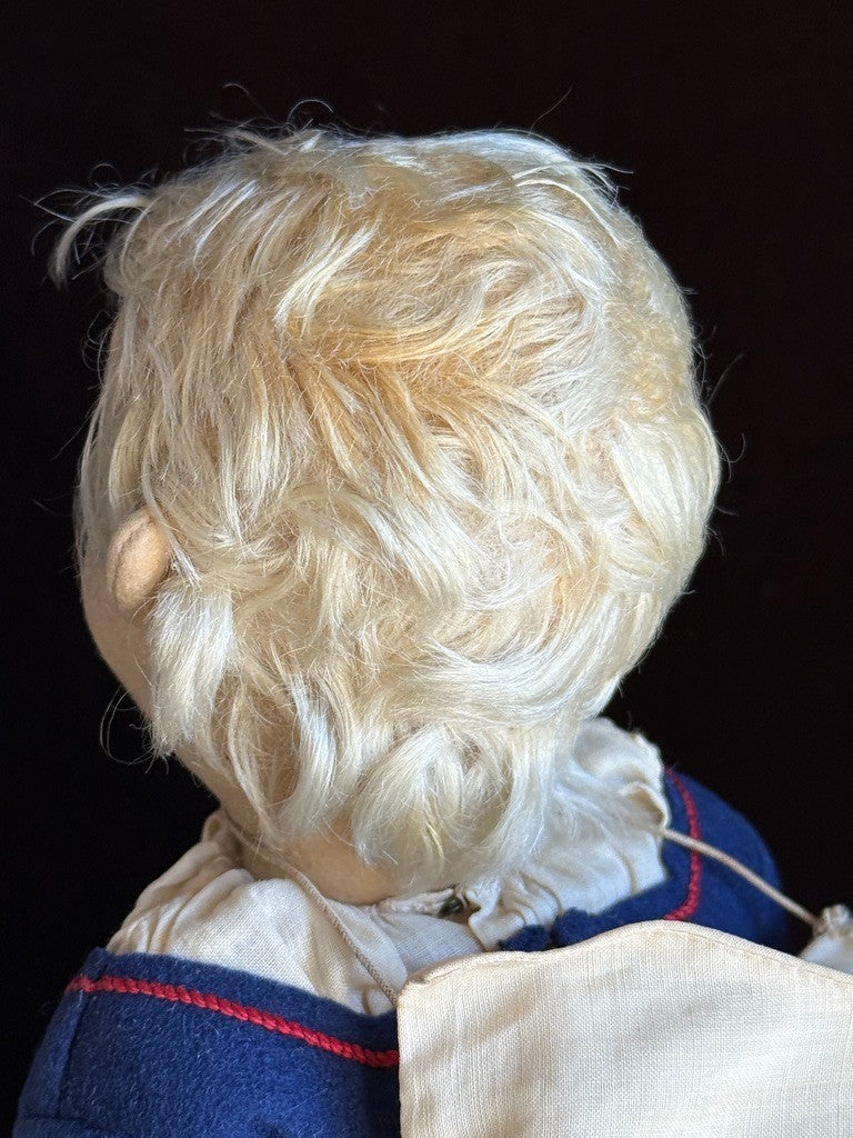 Rare Antique German 18.5” All Original Steiff Dutch Girl Doll