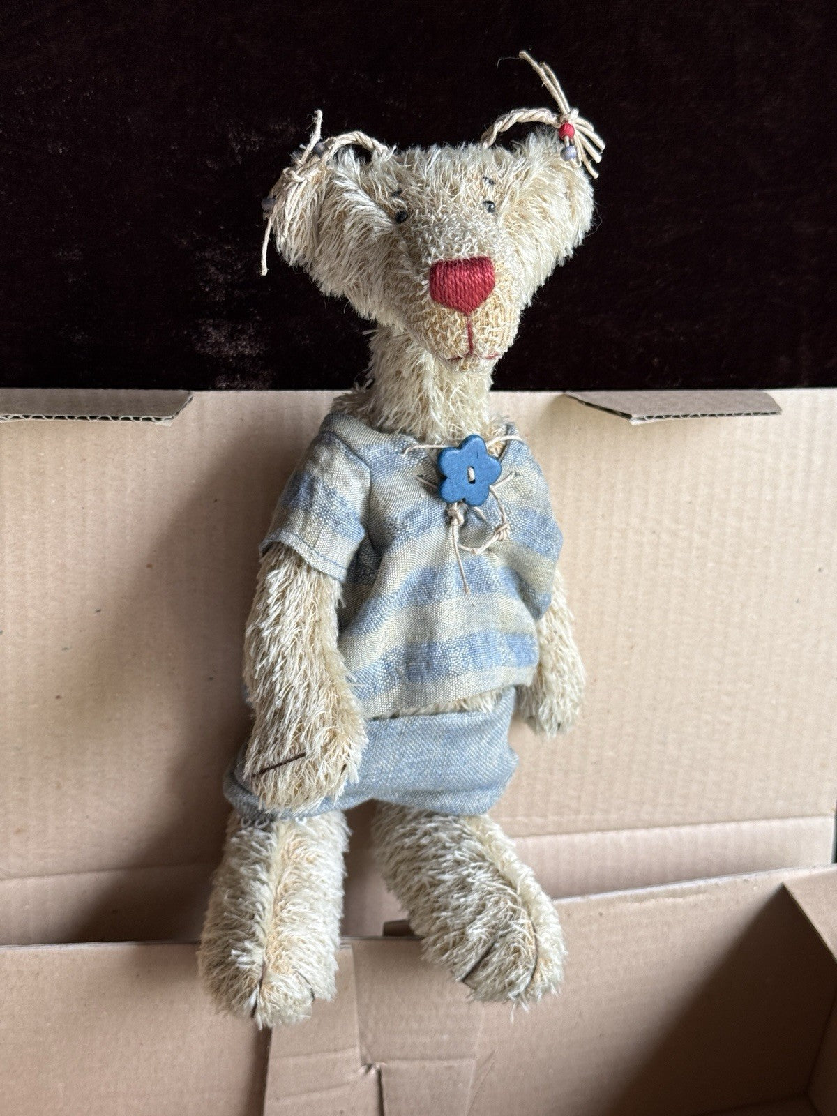 Zwergnase German 12” Artist Jolanda Bear 2000 LE 50 New in Box