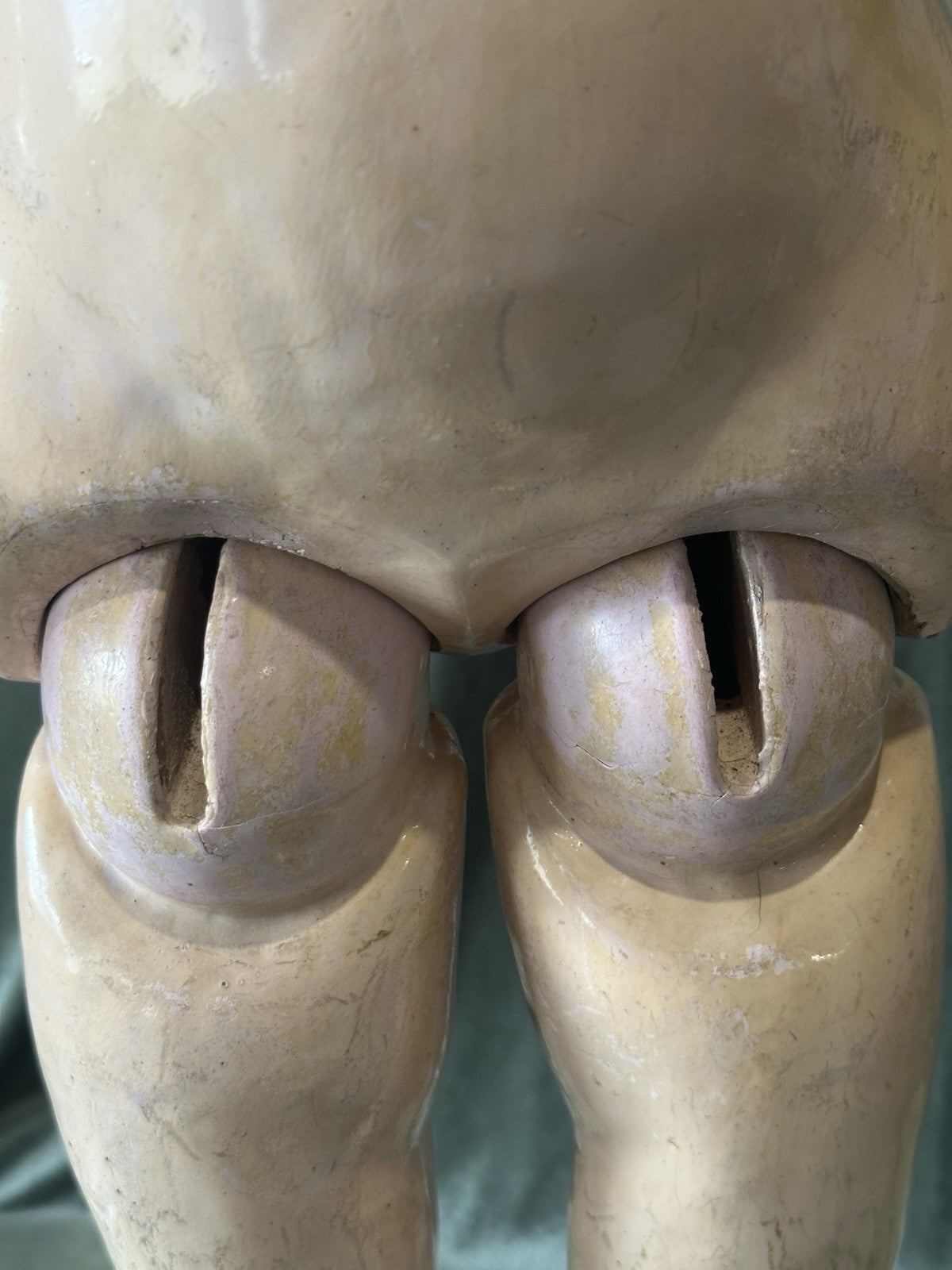 Rare Huge Antique German Heinrich  Handwerck 38 1/2” Doll Mold 79 Bisque Head